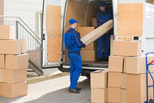 Professional small removals service in Northsheen with compact moving vehicle