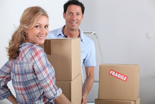 Northsheen residential street suitable for local removals